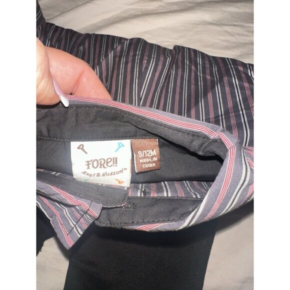 Fore!! Axel & Hudson Boys 2pc Navy and Black Set 9-12 Months - Picture 4 of 4